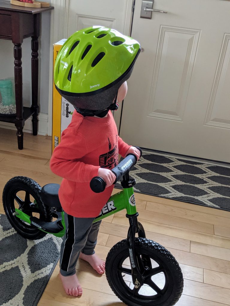 A BALANCE BIKE START MAKES RIDING A BIKE CAKE.