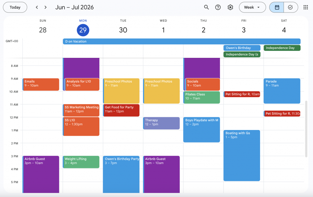GETTING ORGANIZED WITH GOOGLE CALENDAR.