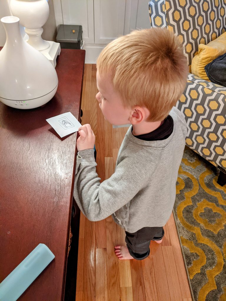 INDOOR FUN WITH PICTURE SCAVENGER HUNTS.