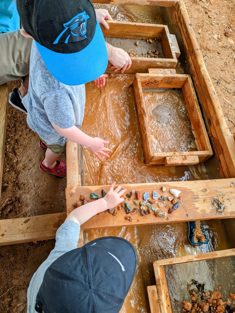 GEM MINING TRULY IS A FAMILY OUTING GEM.