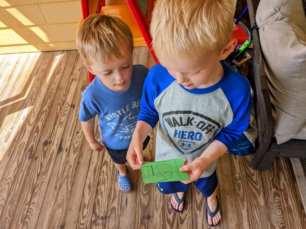 INDOOR FUN WITH PICTURE SCAVENGER HUNTS.