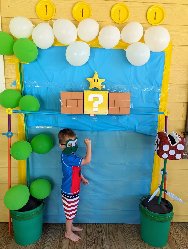 LEVEL UP WITH A SUPER MARIO BIRTHDAY.