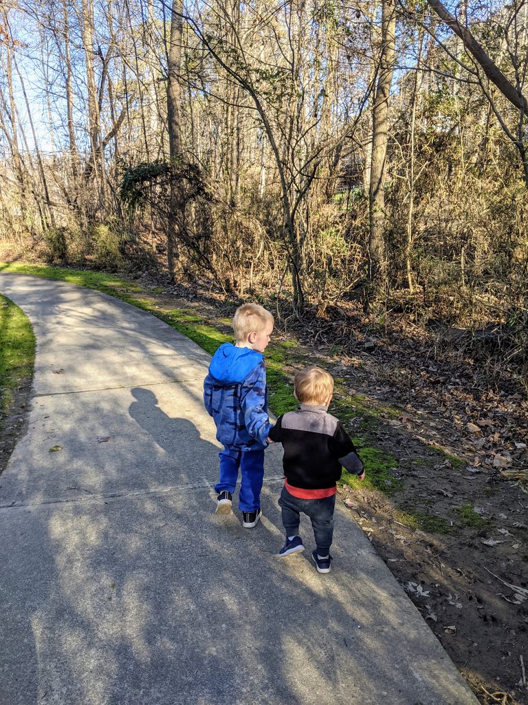 A WALK IS ALWAYS THE ANSWER. 